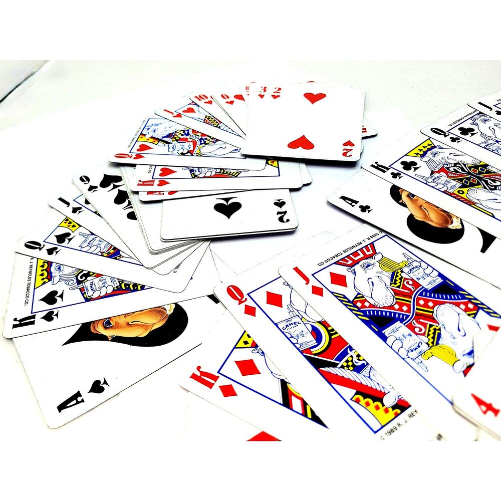 Vintage Deck of Joe Camel Playing Cards *Cards in Good Shape $5 When Combined